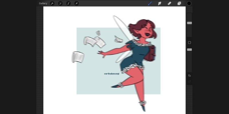 Motion Blur Is Good To Add Movement To Your Illustrations