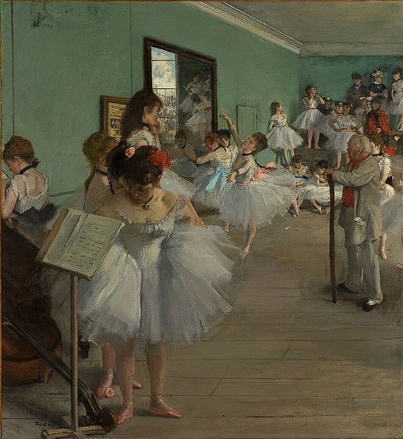 The Dance Class by Edgard Degas
