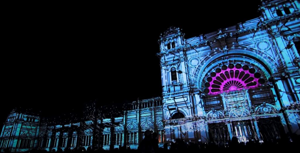 11_Projection Mapping What If White Night