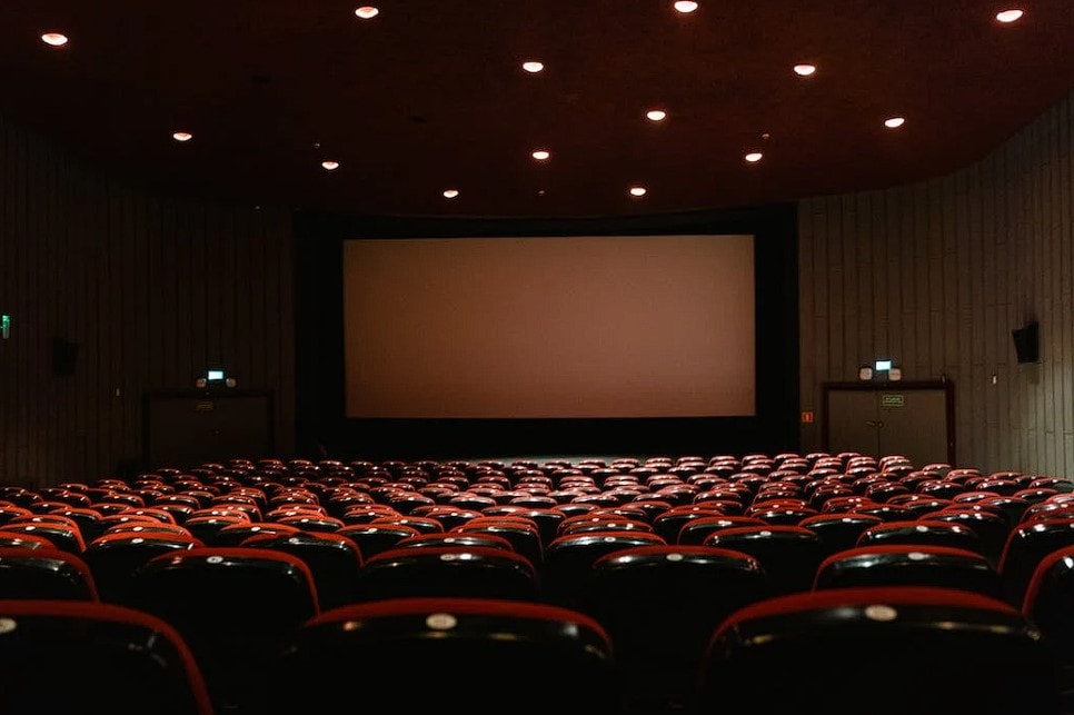 Cinema, empty, example of Cinema, an art form
