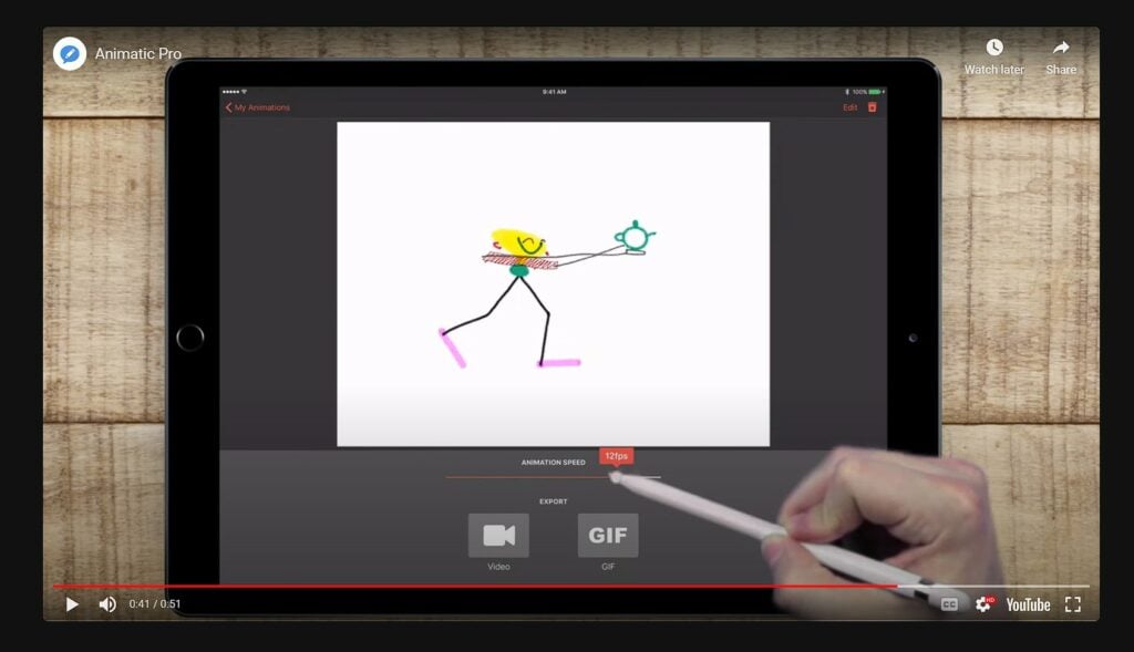 Animatic Pro animation app for iPad