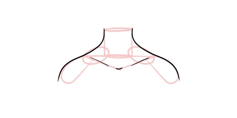 Add Details Such As The Collarbone Lines