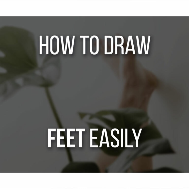 How To Draw Feet Easily cover