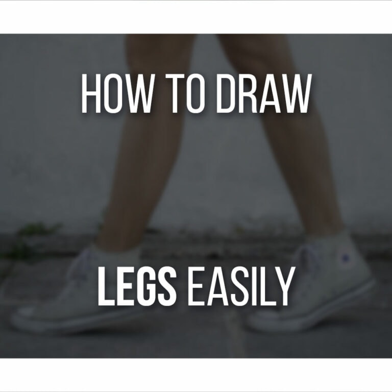 How To Draw Legs Easily cover