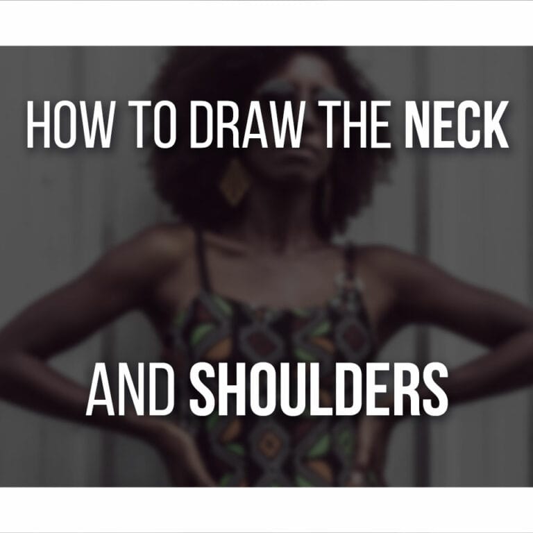 How To Draw The Neck And Shoulders Step By Step cover