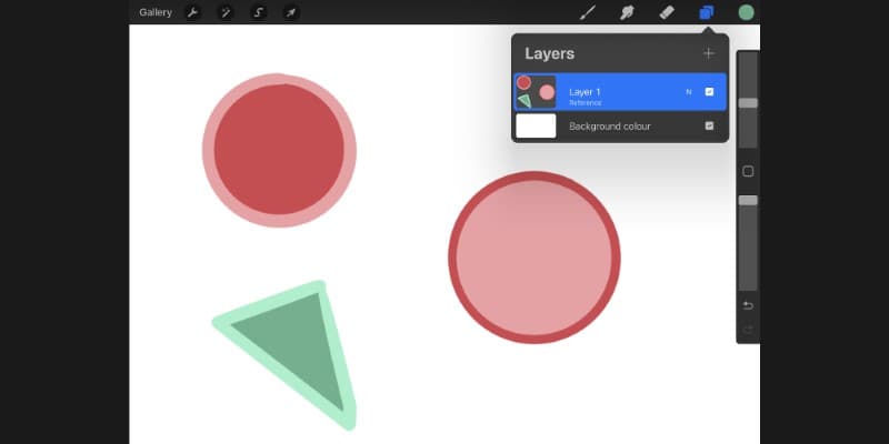 Draw And ColorDrop Quickly In A Single Layer