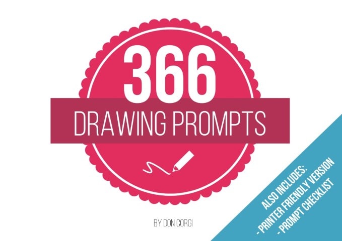 366 Drawing Prompts For Artists