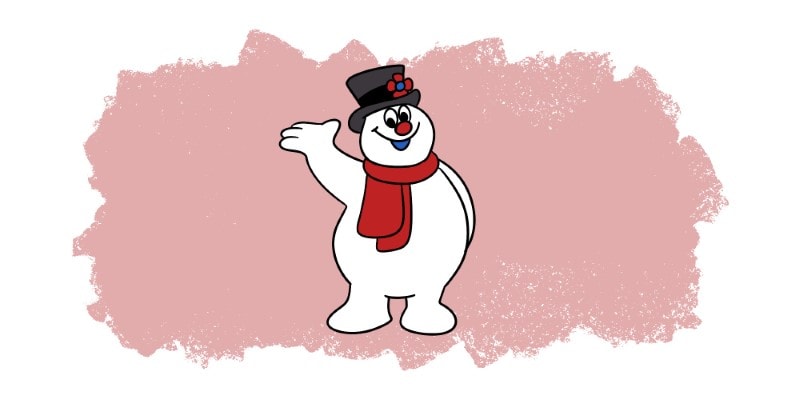 Frosty The Snowman Drawing
