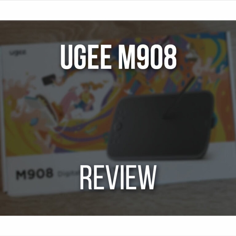 Ugee M908 Drawing Tablet Review Cover