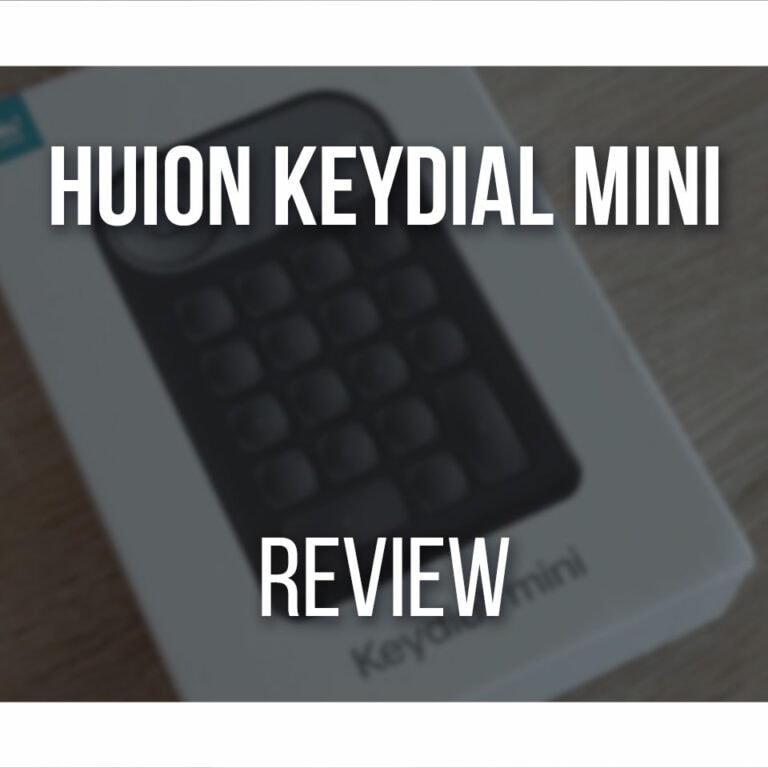 Huion Keydial Mini K20 Review Cover