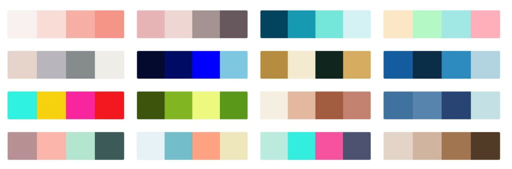 Color Palette Examples by Canva