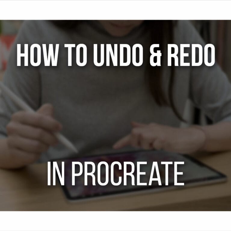 How To Undo And Redo In Procreate Cover