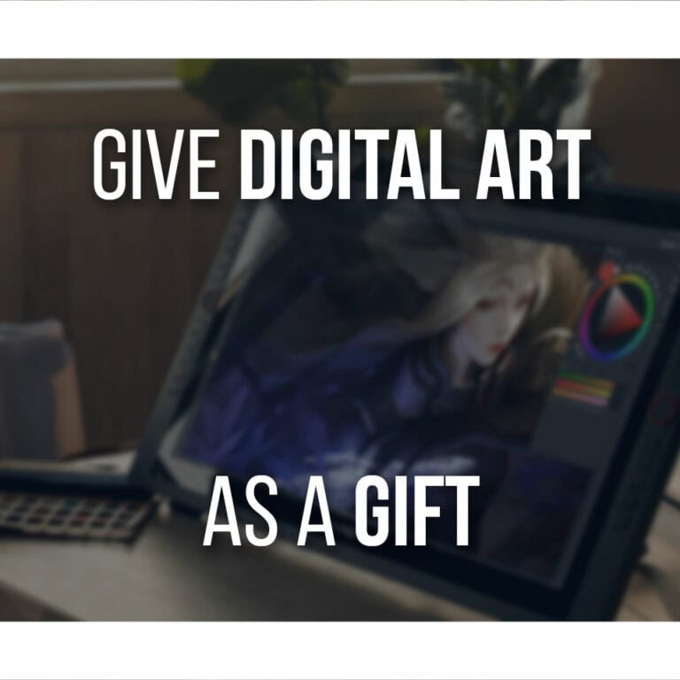 Give Digital Art As A Gift Cover