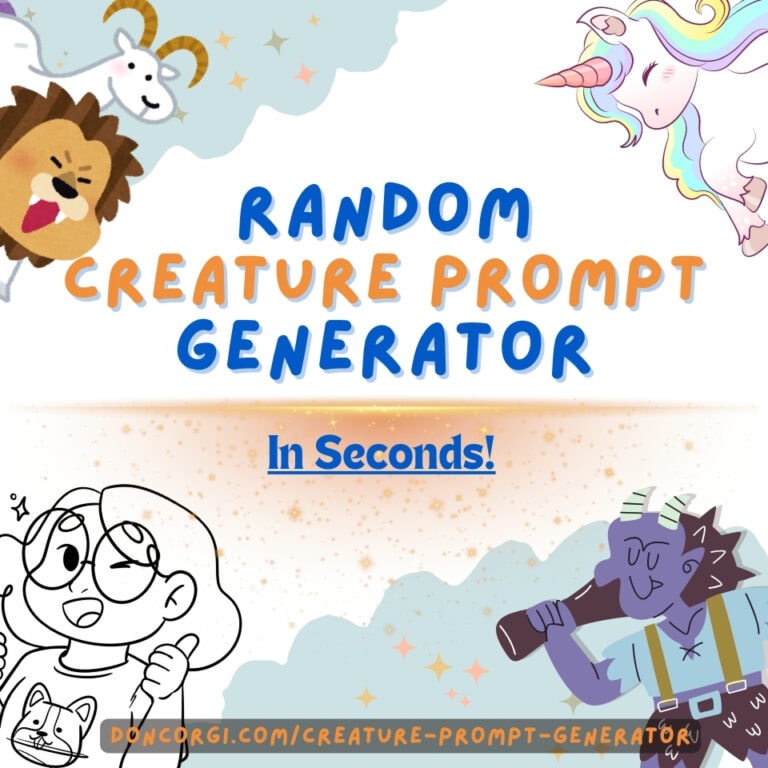 Random Creature Prompt Generator Cover