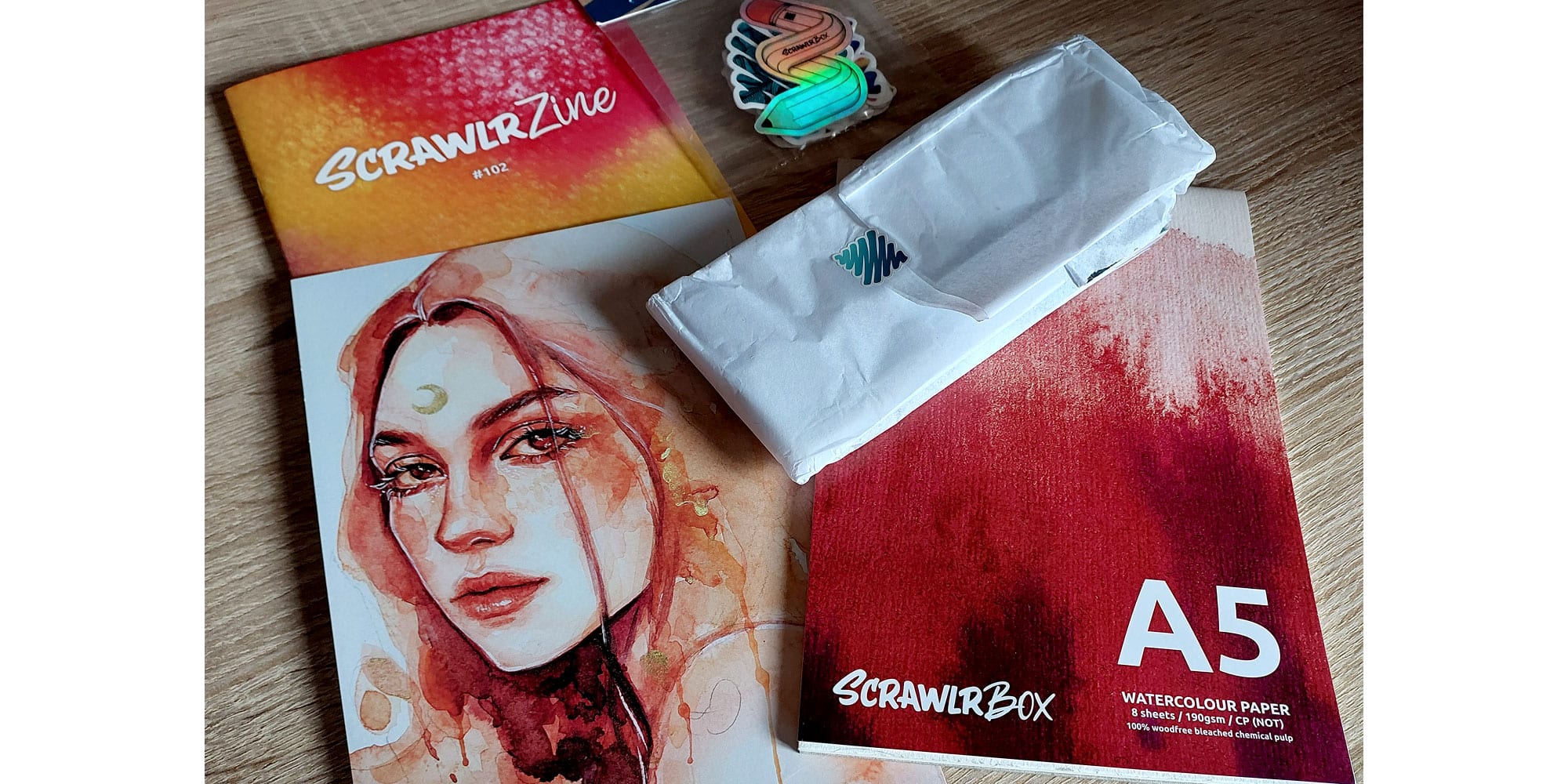 The Contents Of The ScrawlrBox 102, Scrawlrbox Review
