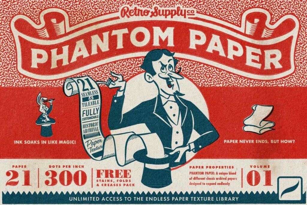 Phantom Paper by RetroSupplyCo