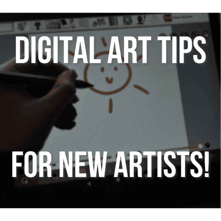 12 Essential Digital Art Tips For New Artists!