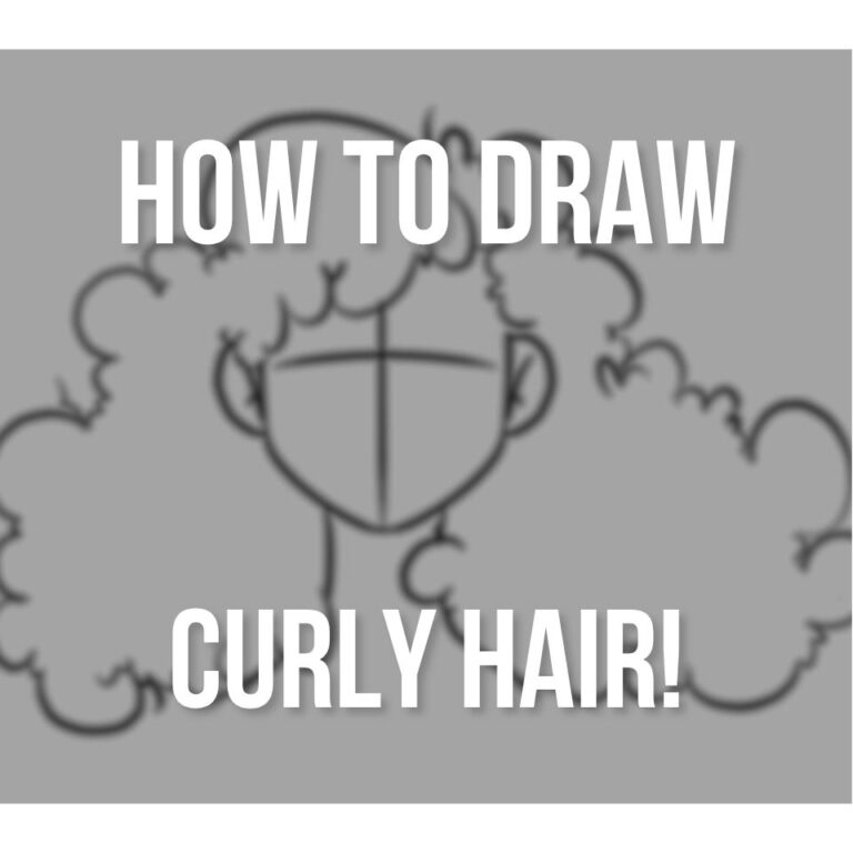 How To Draw Curly Hair cover image